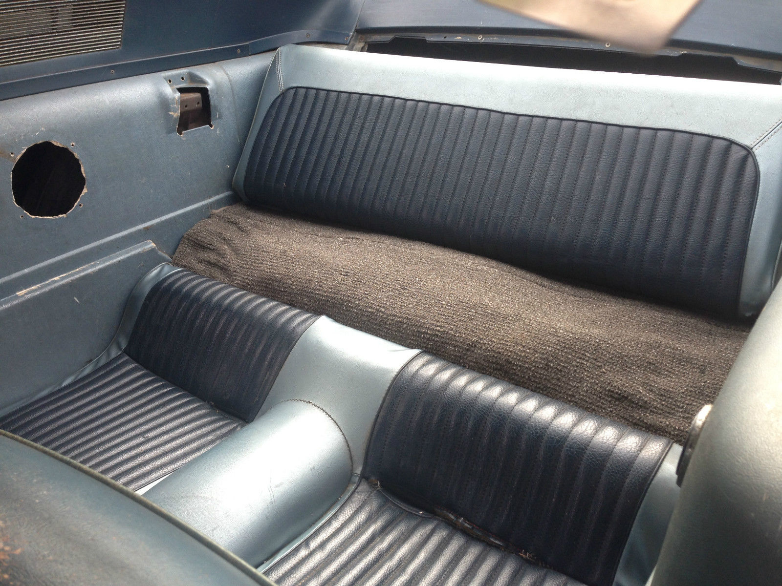 1968 Blue Ford Mustang Fastback