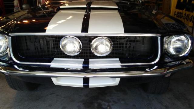 1968 Kona Blue Metallic Ford Mustang Fastback