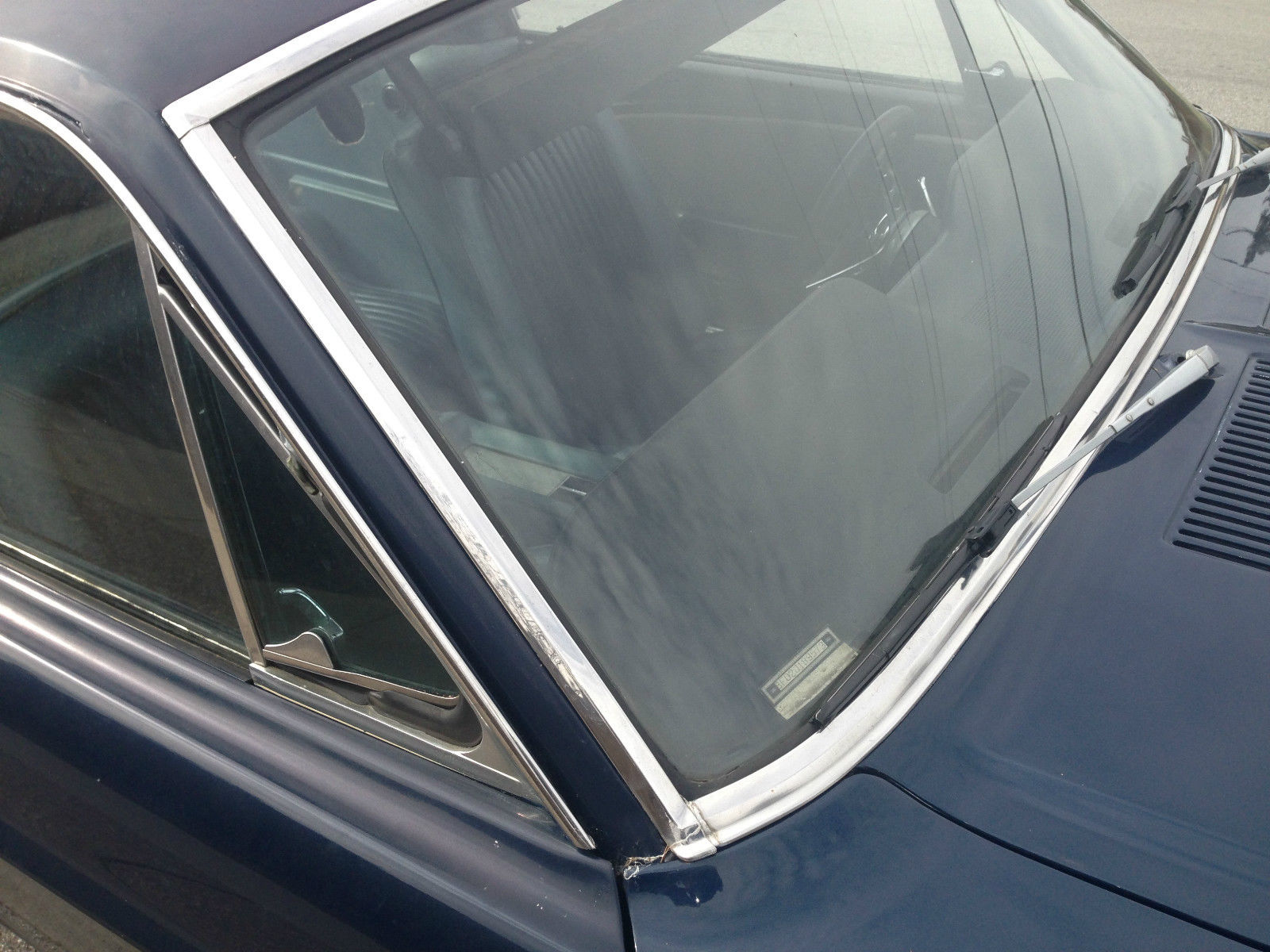 1968 Blue Ford Mustang Fastback