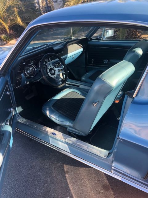 1968 Red Ford Mustang Fastback