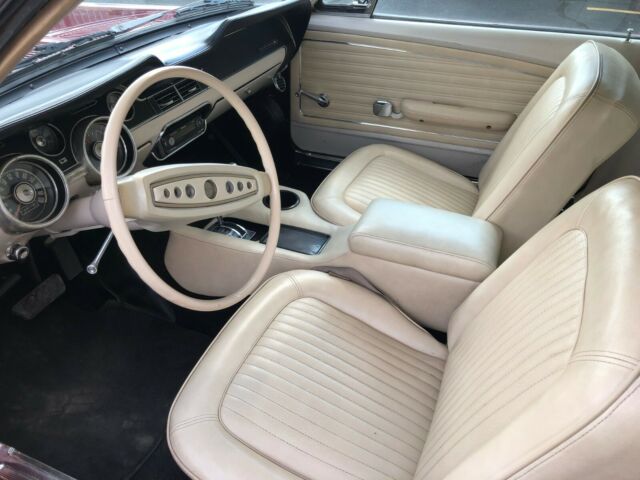 1968 Red Ford Mustang