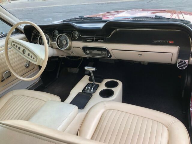 1968 Red Ford Mustang