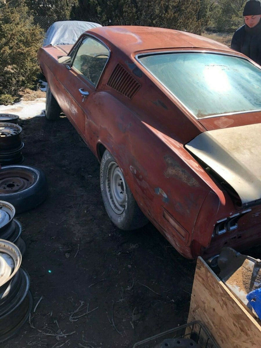 1968 Red (Candy Apple) Ford Mustang Fastback