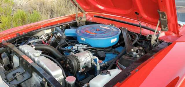 1968 Red Ford Mustang Fastback