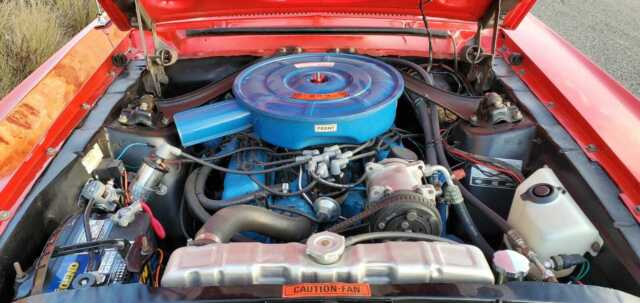 1968 Red Ford Mustang Fastback