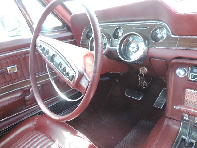 1968 Red Ford Mustang Coupe
