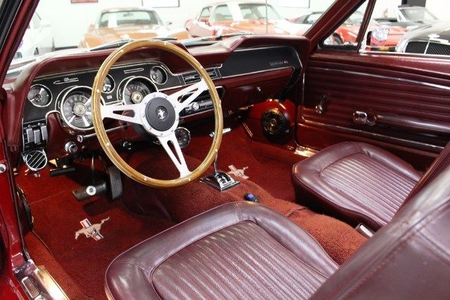 1968 Red Ford Mustang --