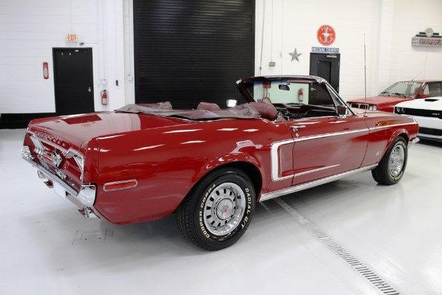 1968 Red Ford Mustang --