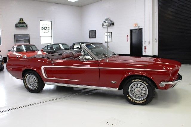 1968 Red Ford Mustang --