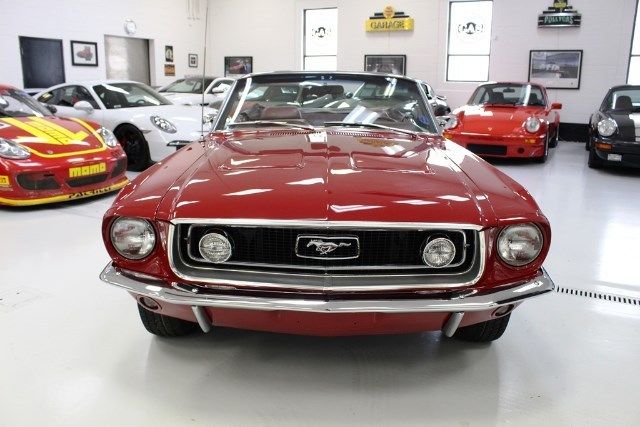 1968 Red Ford Mustang --