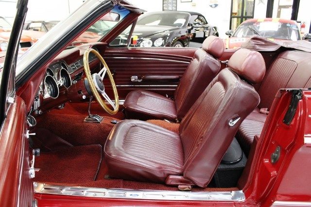 1968 Red Ford Mustang --