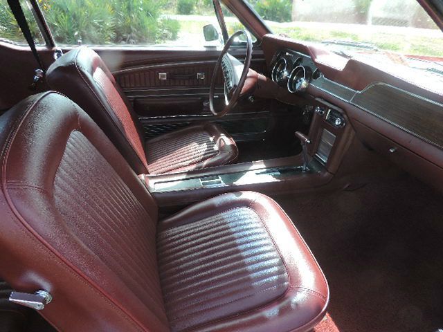 1968 Red Ford Mustang Coupe