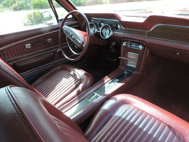 1968 Red Ford Mustang Coupe