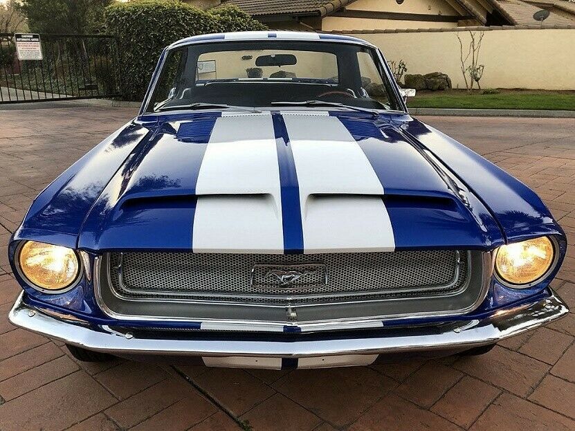 1968 Blue Ford Mustang Coupe
