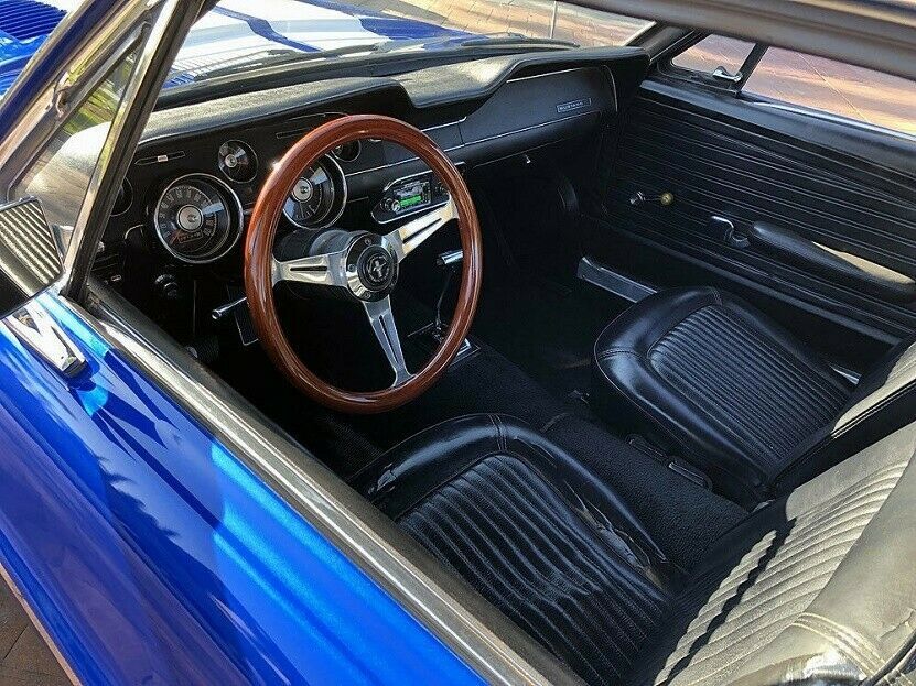 1968 Blue Ford Mustang Coupe