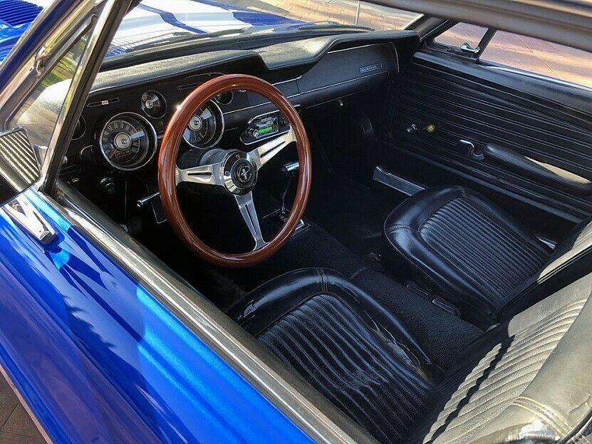 1968 Blue Ford Mustang Coupe