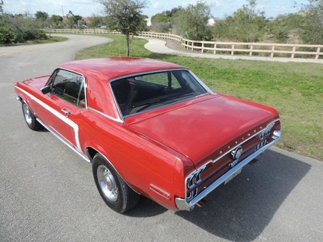 1968 Red Ford Mustang Coupe