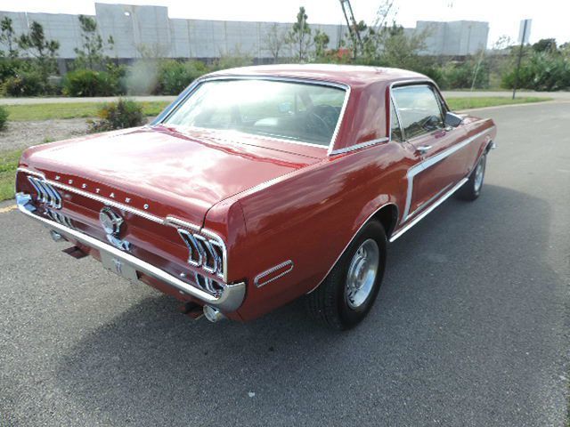 1968 Red Ford Mustang Coupe