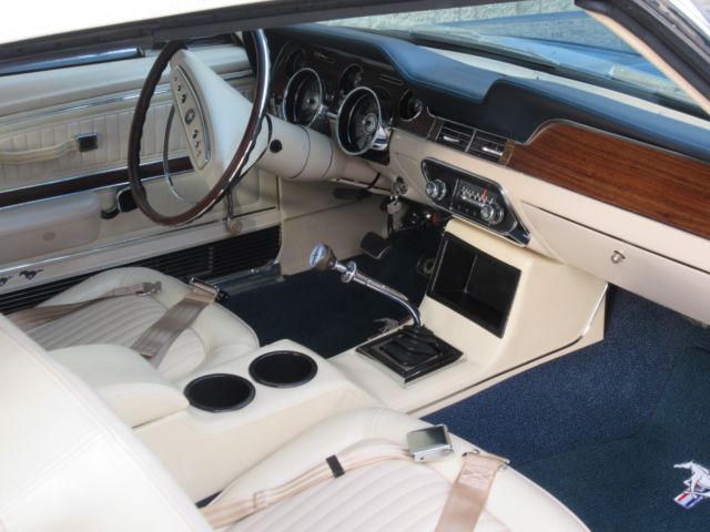 1968 Acapulco blue Ford Mustang