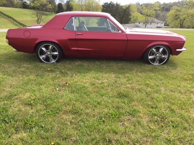 1968 Nightmist blue Ford Mustang Coupe