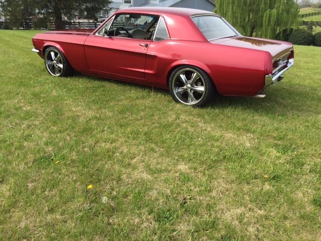 1968 Nightmist blue Ford Mustang Coupe