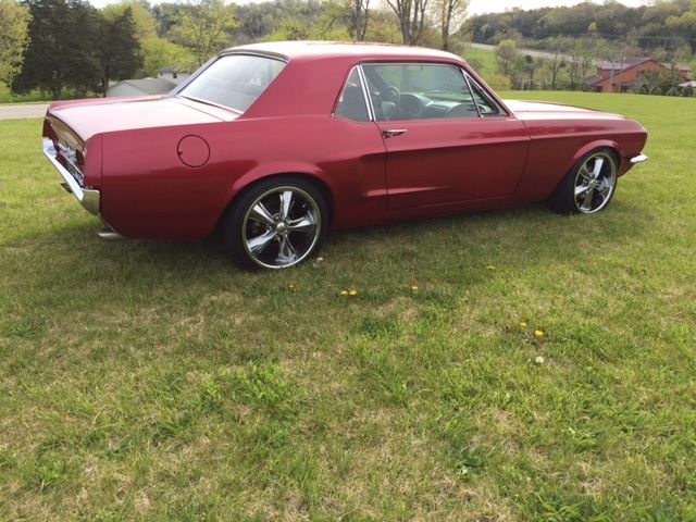 1968 Nightmist blue Ford Mustang Coupe