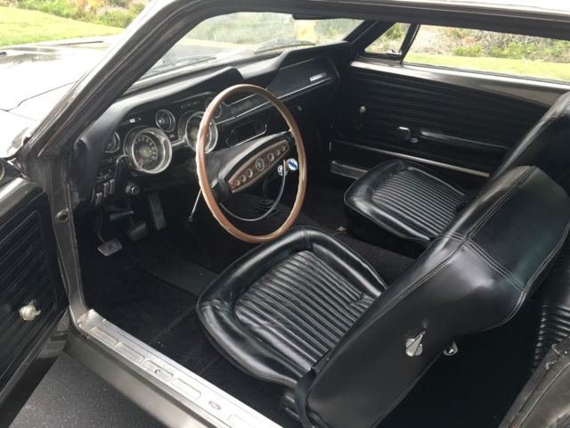 1968 Gray Ford Mustang Hardtop