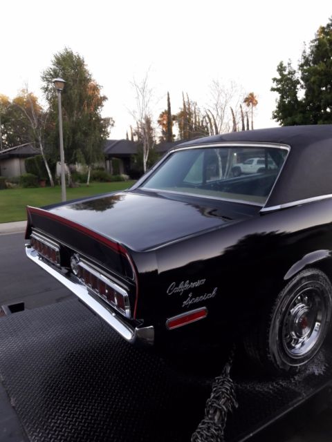 1968 Black Ford Mustang Coupe