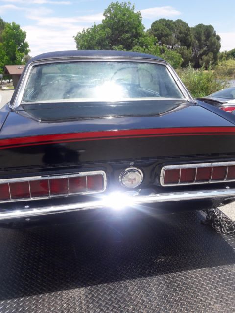 1968 Black Ford Mustang Coupe