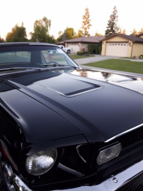1968 Black Ford Mustang Coupe