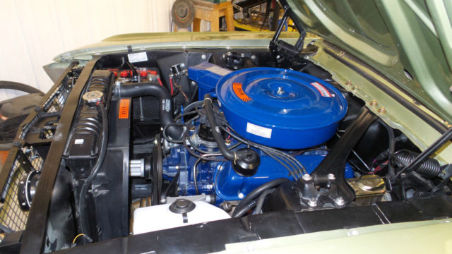 1968 Lime Gold Ford Mustang Fastback