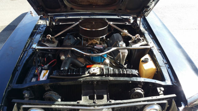 1968 Black Ford Mustang Fastback
