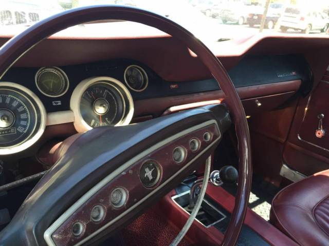 1968 White Ford Mustang Coupe