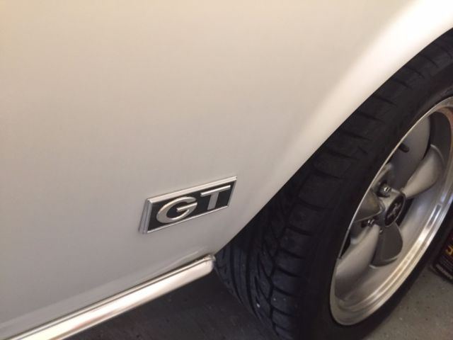 1968 White Ford Mustang Coupe