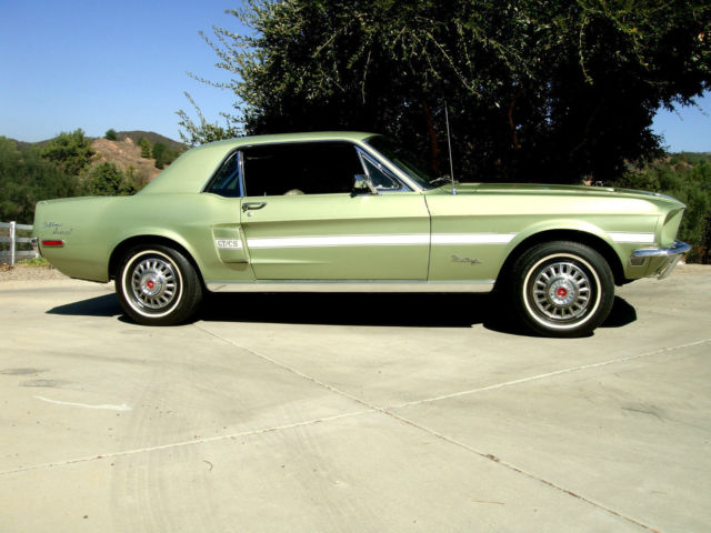 1968 Black Ford Mustang Coupe