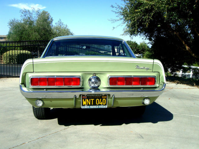 1968 Black Ford Mustang Coupe