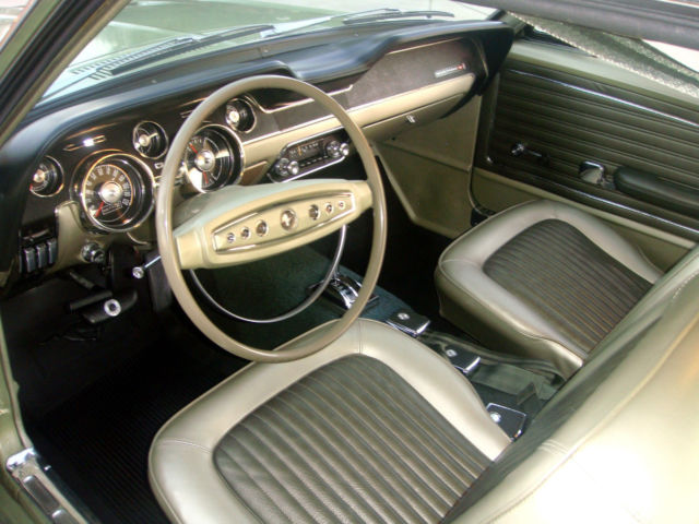 1968 Black Ford Mustang Coupe
