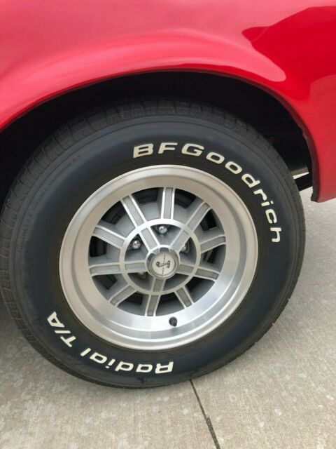 1968 Red Ford Mustang Convertible