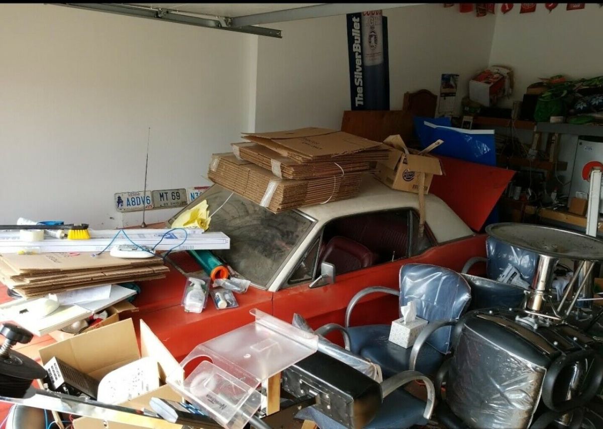 1968 Red Ford Mustang Coupe