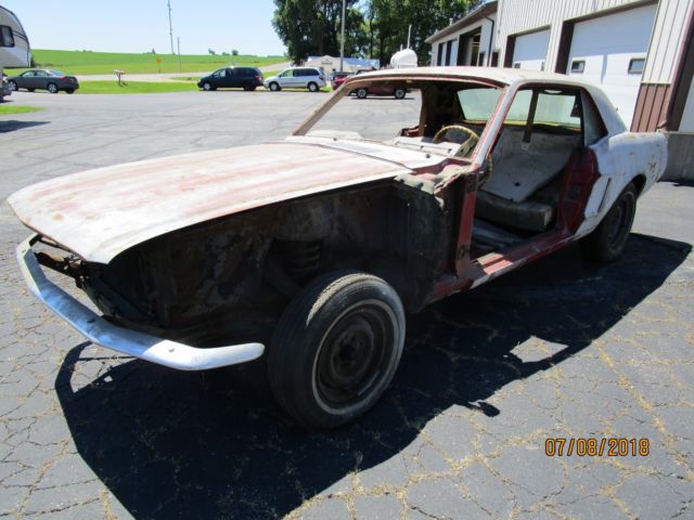 1968 Red Ford Mustang Coupe