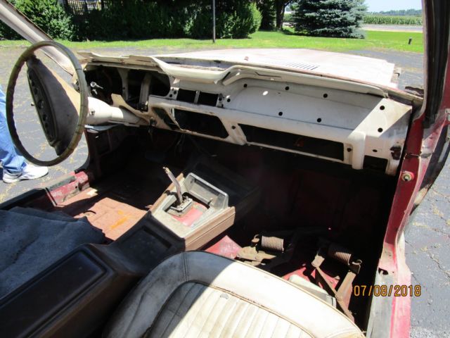 1968 Red Ford Mustang Coupe