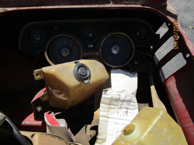 1968 Red Ford Mustang Coupe