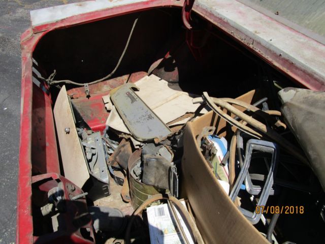 1968 Red Ford Mustang Coupe