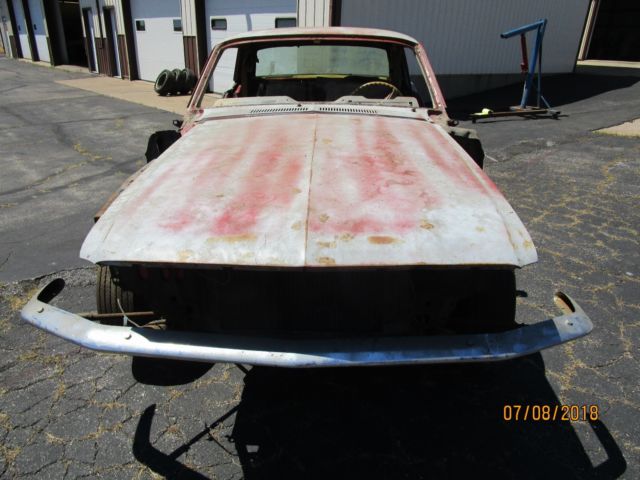 1968 Red Ford Mustang Coupe