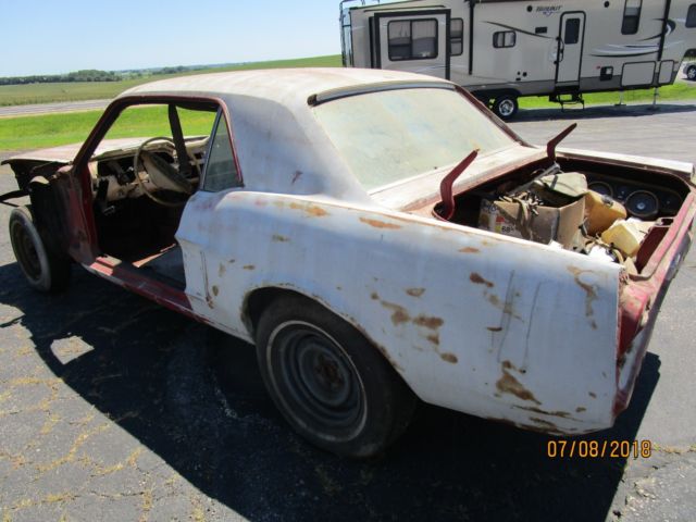 1968 Red Ford Mustang Coupe