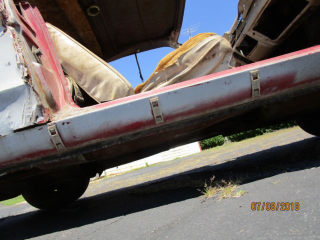 1968 Red Ford Mustang Coupe