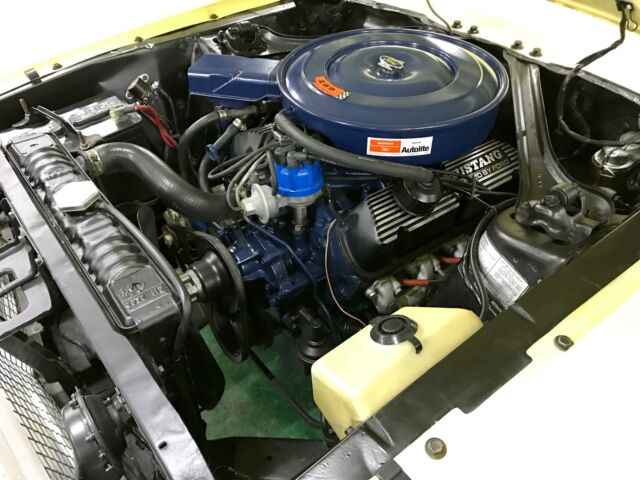 1968 Yellow Ford Mustang Coupe