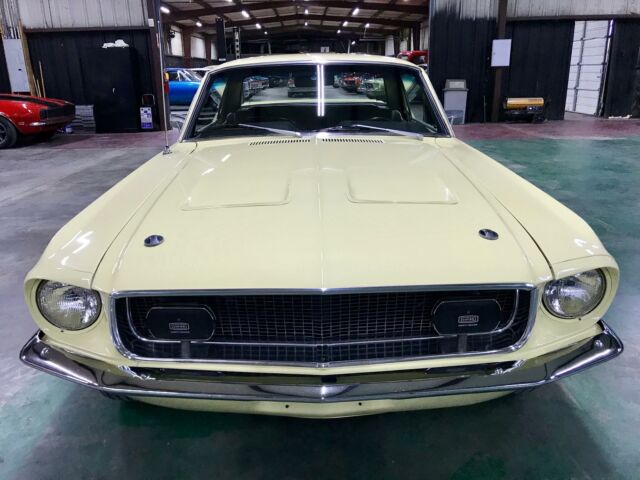 1968 Yellow Ford Mustang Coupe