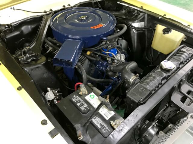 1968 Yellow Ford Mustang Coupe