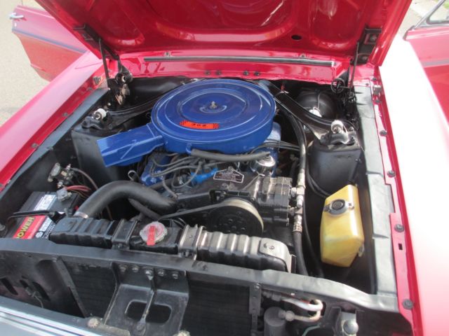 1968 Red Ford Mustang